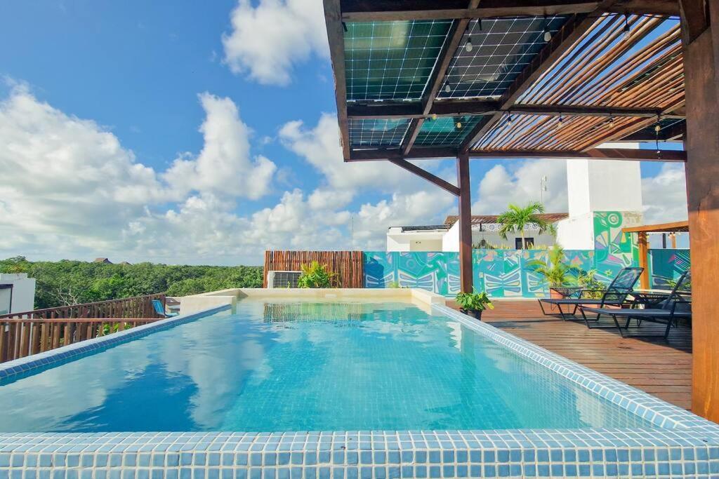 Eco-Friendly And Modern Loft 4 By Noox Apartamento Tulum Exterior foto