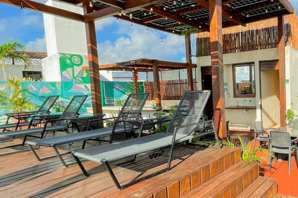 Eco-Friendly And Modern Loft 4 By Noox Apartamento Tulum Exterior foto